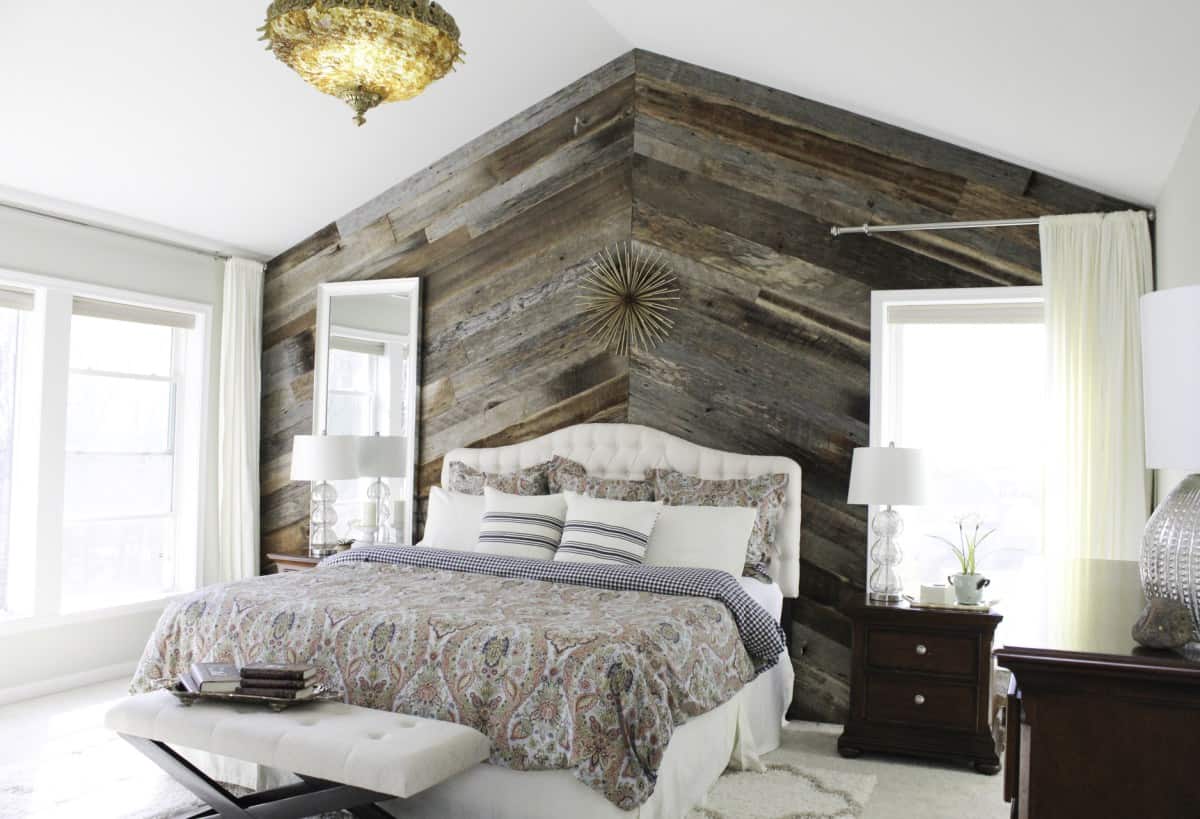 bedroom with an organic feel