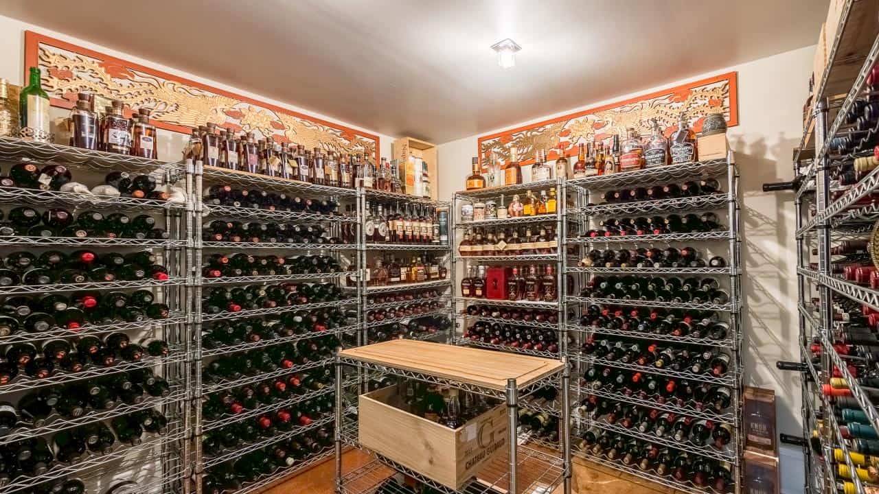 industrial wine cellar