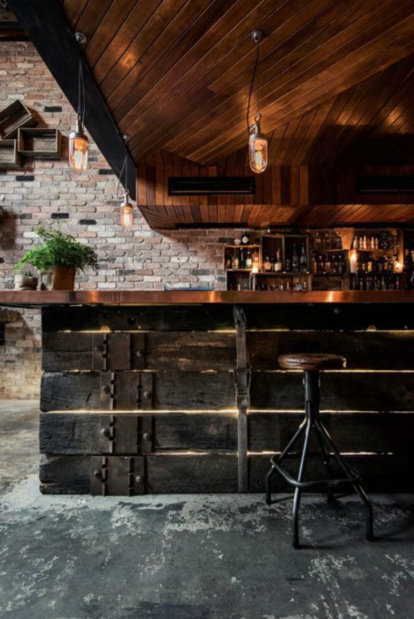 loft style basement bar-2