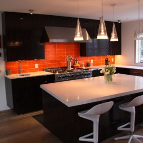 Brighten Up Your Home With An Orange Kitchen