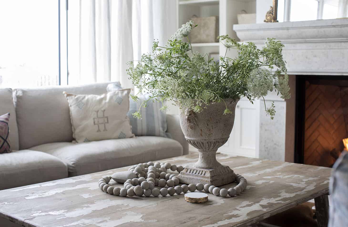coffee table with statement piece 12 Feminine Ways To Style Your Coffee Table