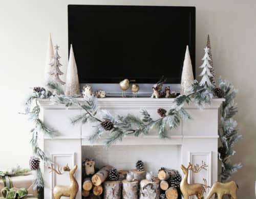 How To Bring Christmas Cheer To Your Mantel