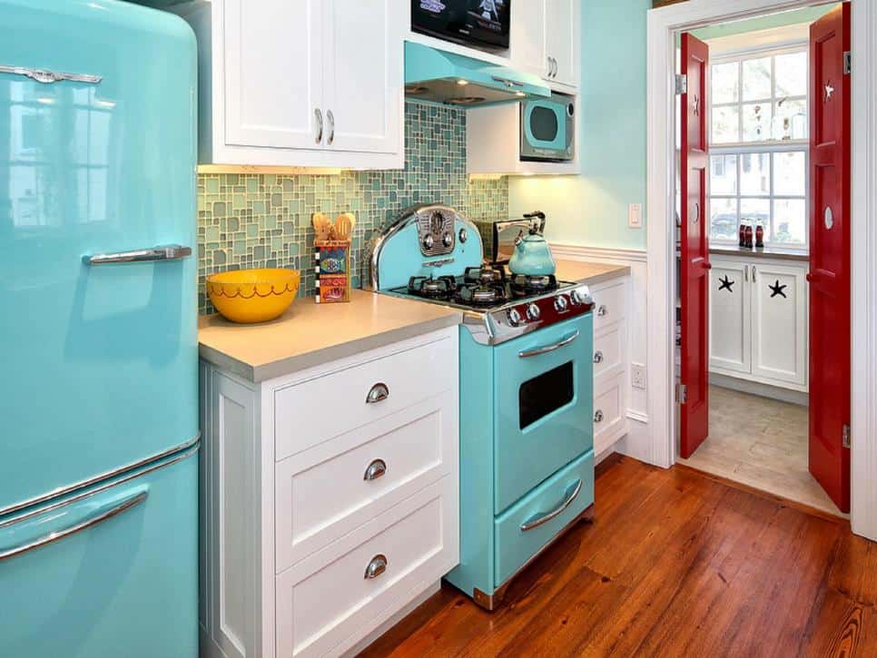 robin blue kitchen