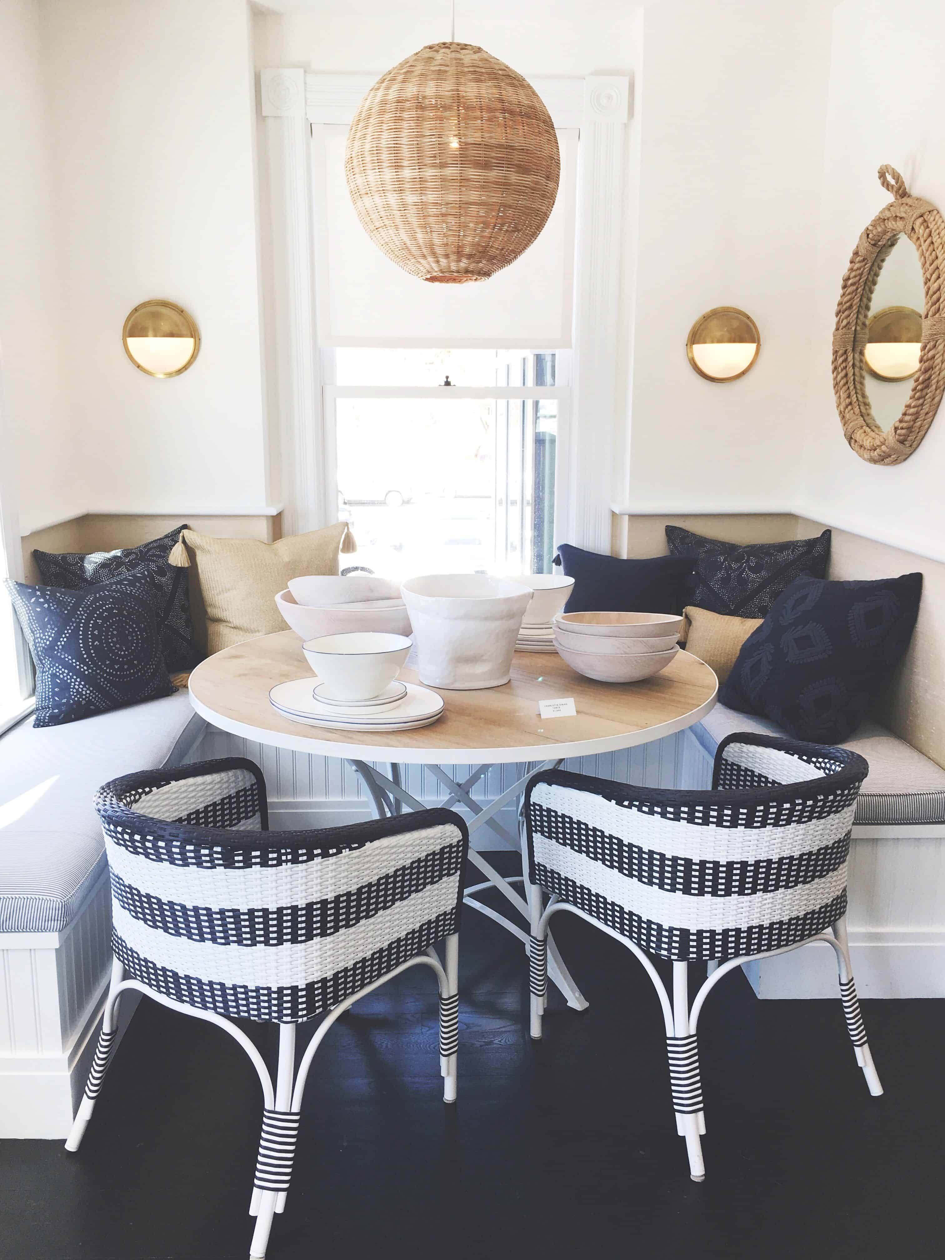 coastal breakfast nook Time To Upgrade Your Breakfast Space