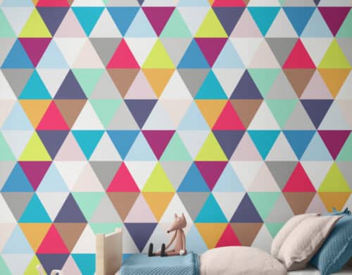 Geometric Walls That Bring Fun Into Any Room