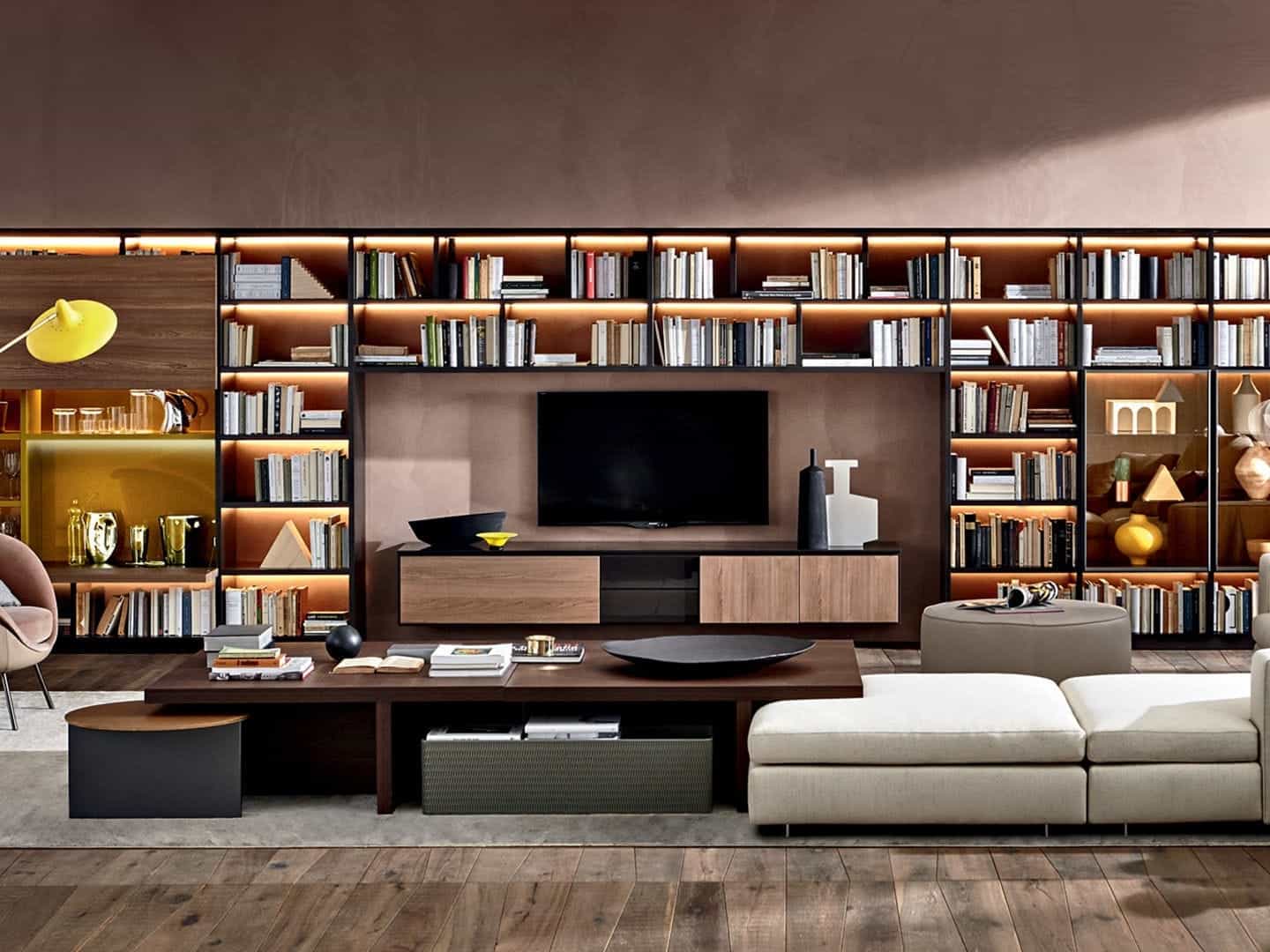 Show-stopping Modern Wall Units for your Living Room