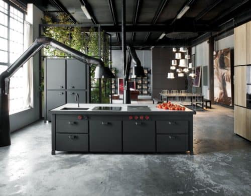 Industrial Kitchens with Alluring Style