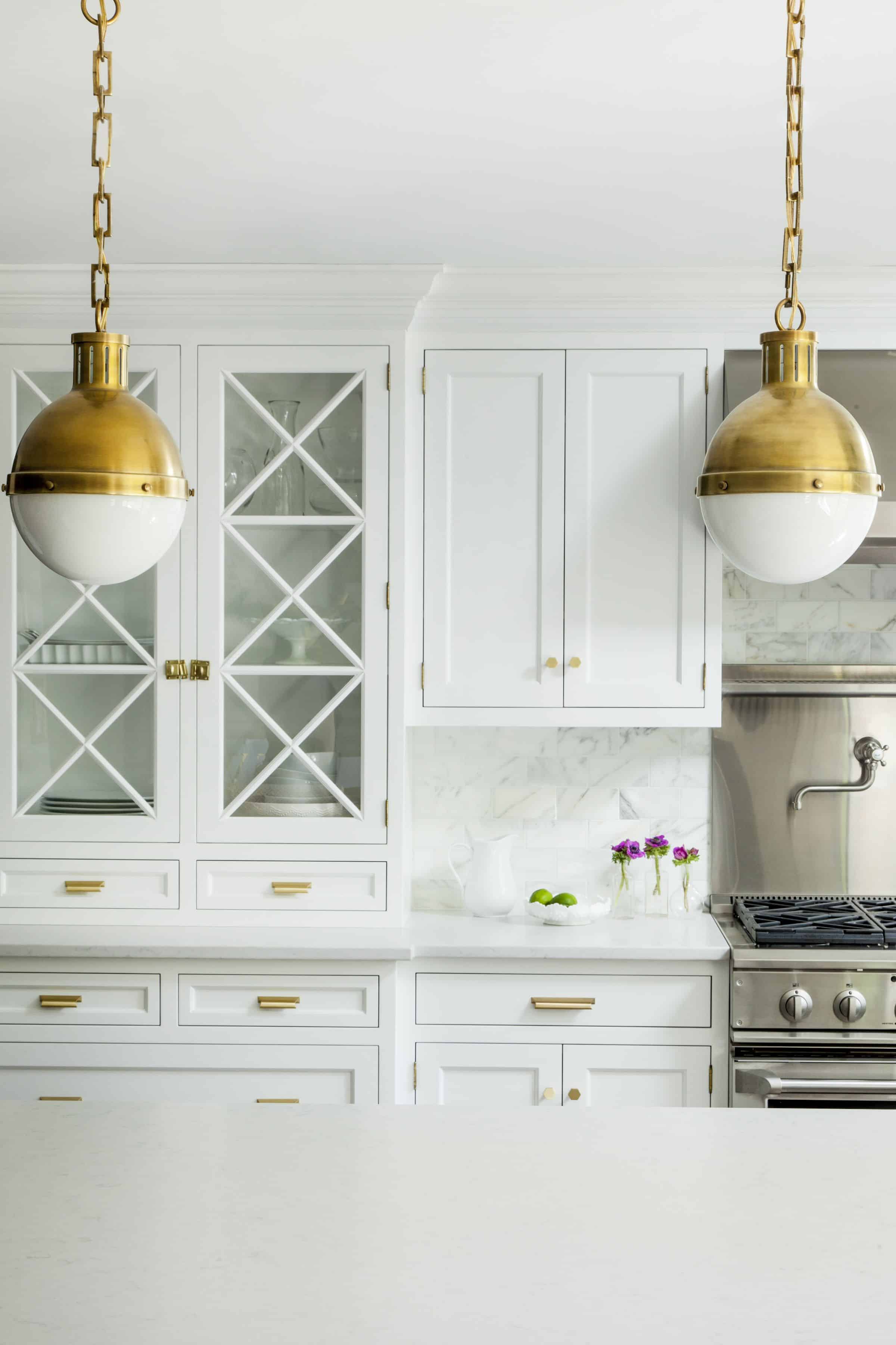 white and gold light kitchen island light fixtures that completely change your décor