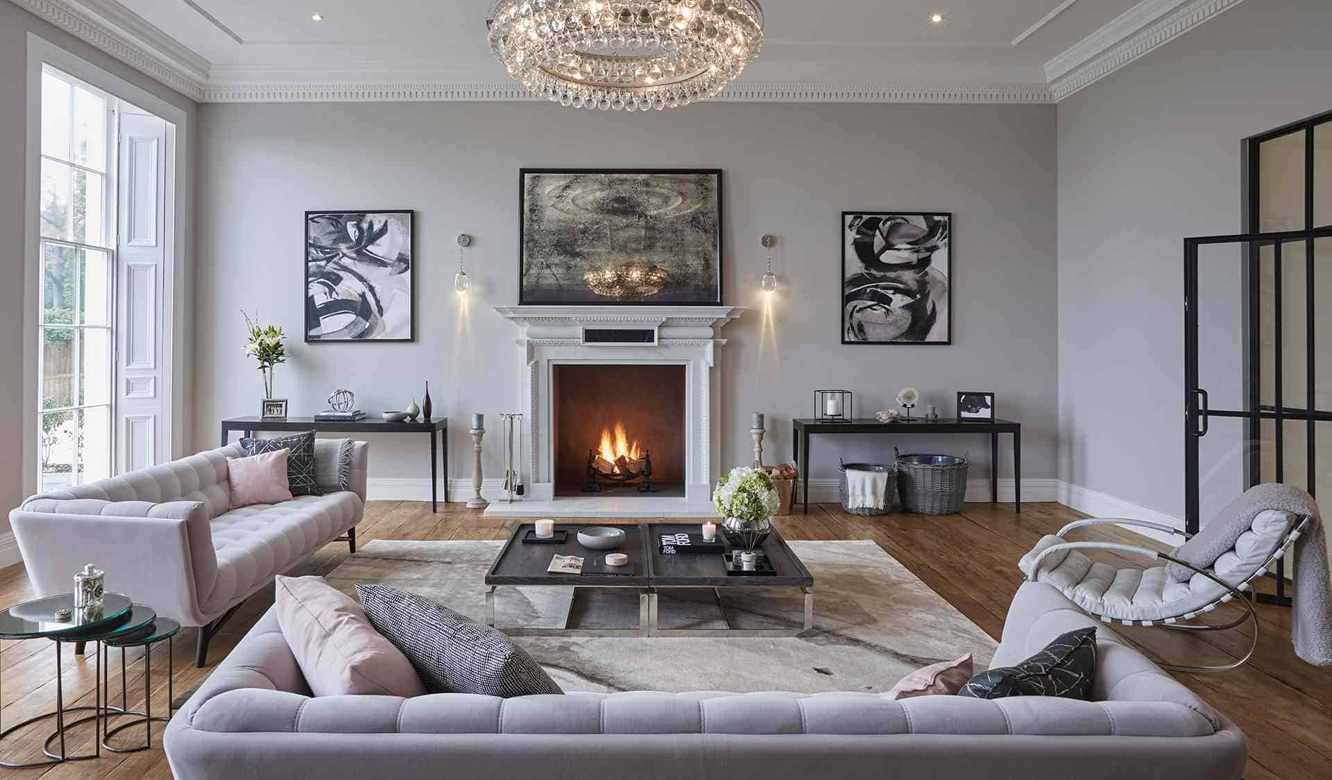 light gray Enchanting Gray Living Room Ideas