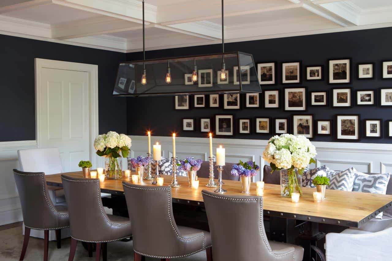 10 Stylish Accent Walls To Dress Up, Dining Room Accent Wall Decor