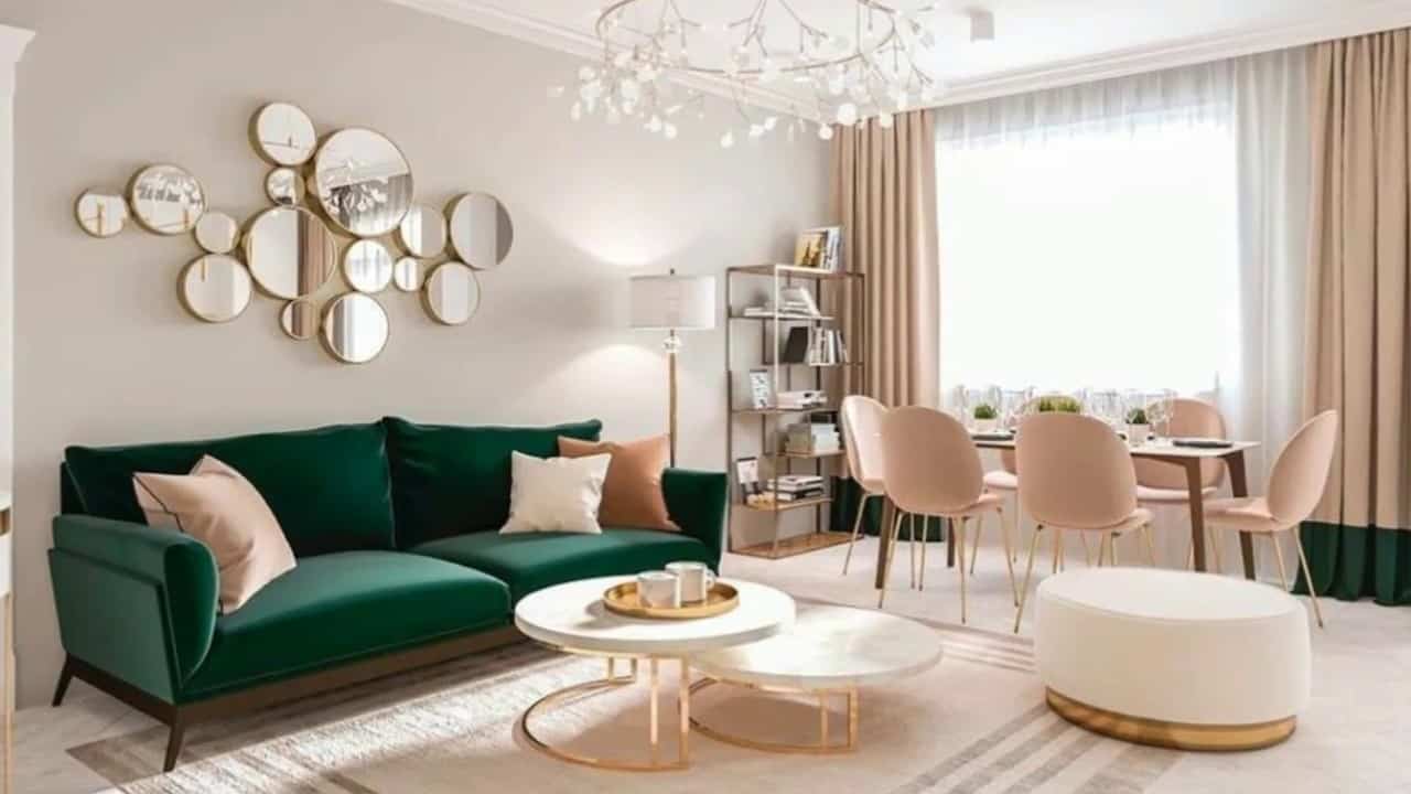 scale small living room Clever Small Space Design Tricks
