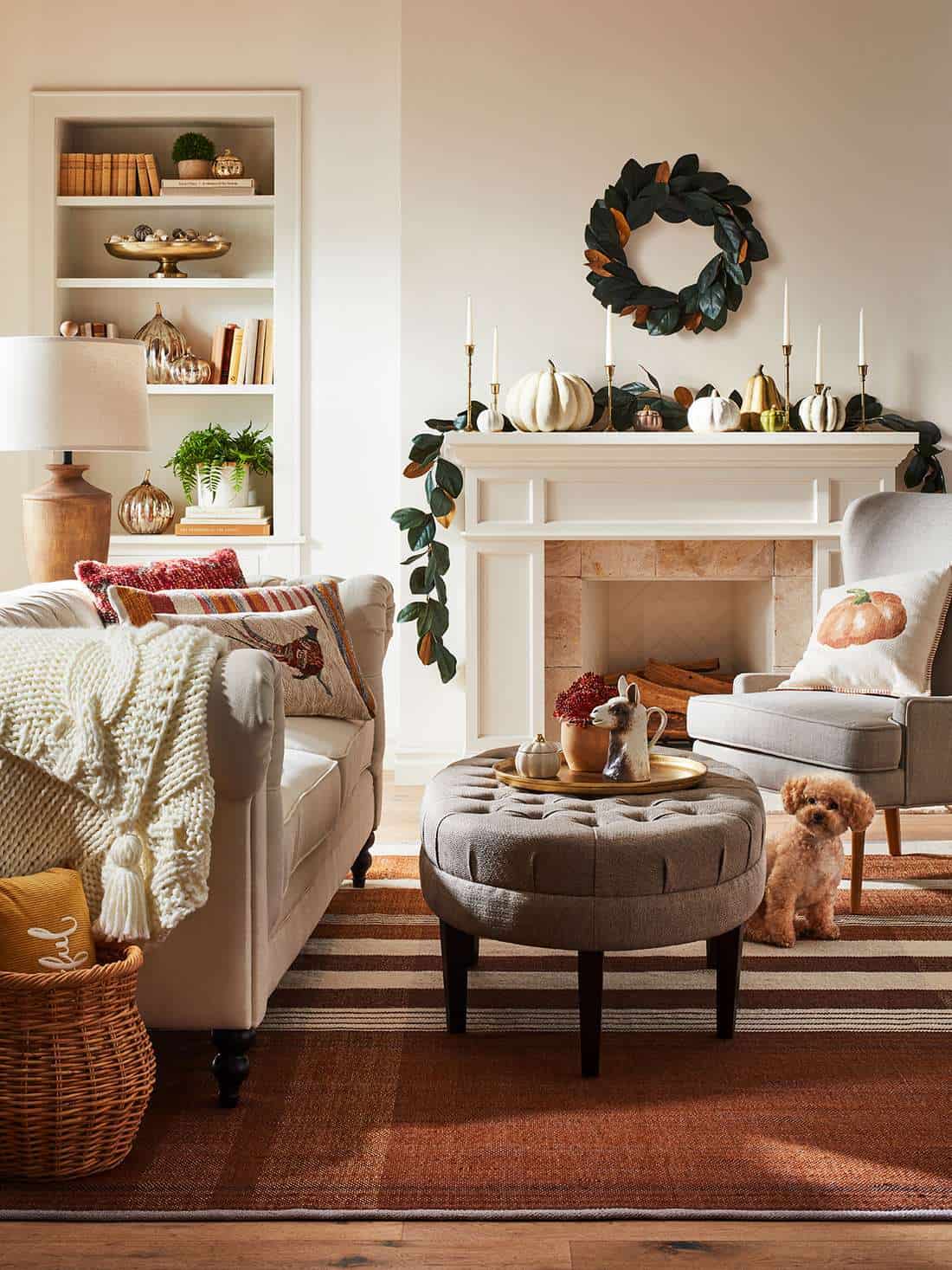 fall with candles Amazing Fall Decorating Trends For 2019