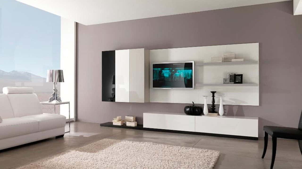 suporte de tv personalizado Soluções de design de quarto: ideias para sua TV