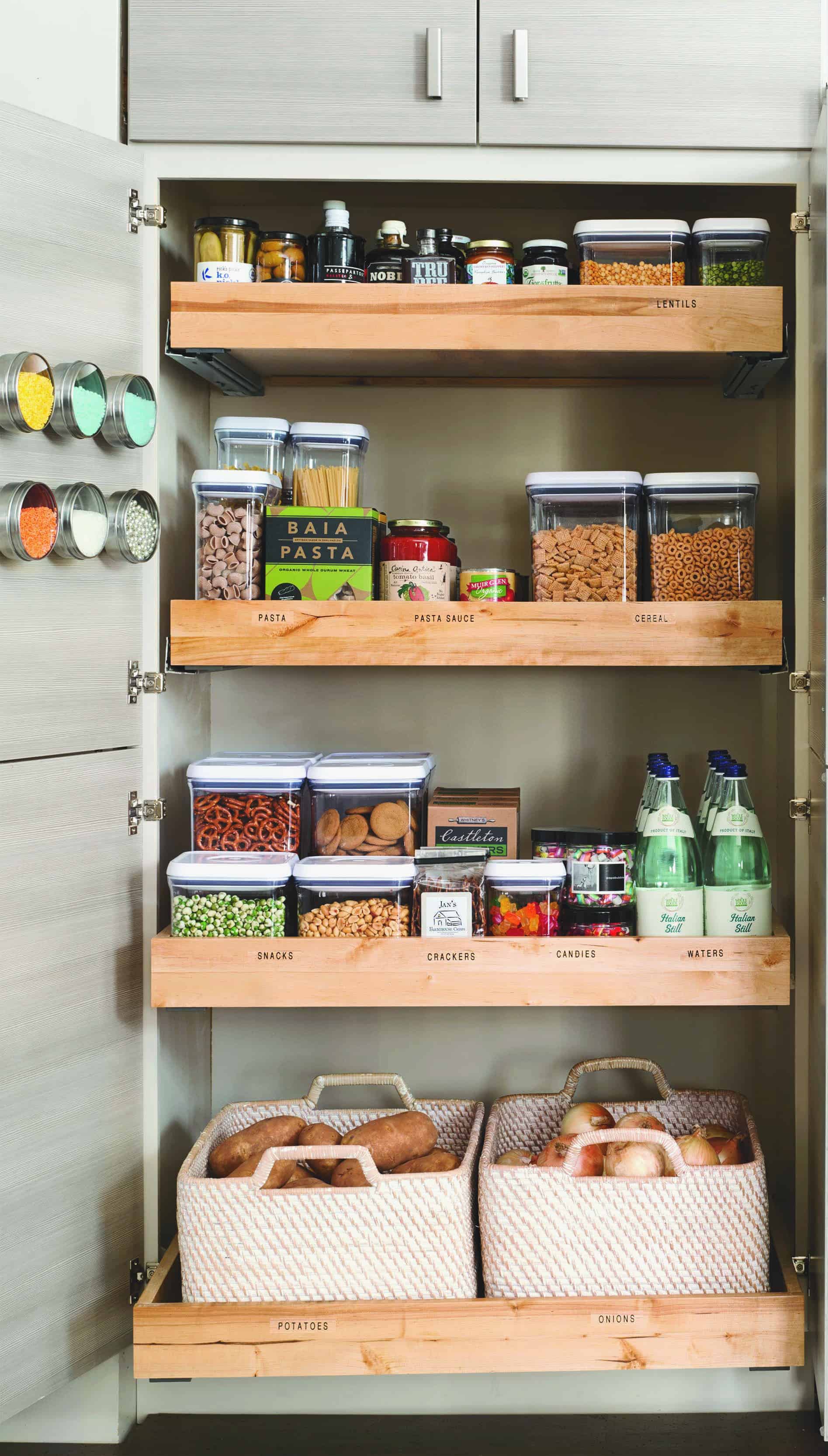 tall pull out pantry cabinet Lovely Can your kitchen ever be too organized We didn t think so Shop