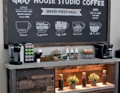 Coffee station ideas to help you make the perfect cup of java