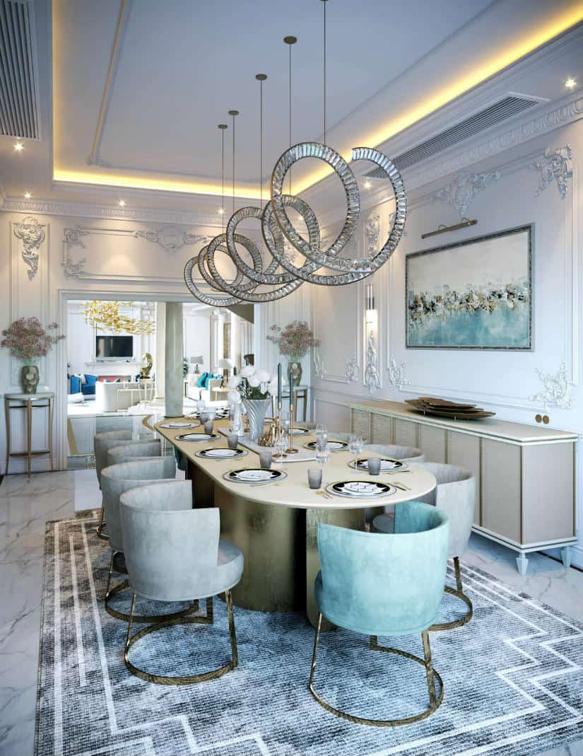 dining room entertainment Tips To Create A Breathtaking Dining Room