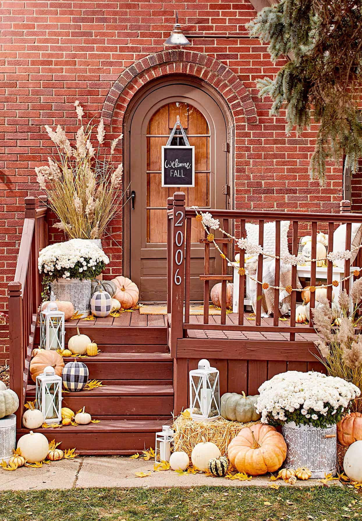 pumpkins porch