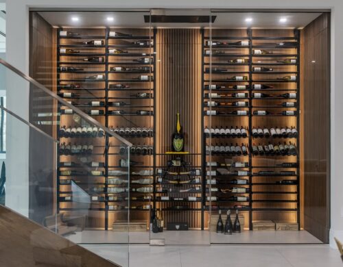 26 Wine Rack idea Designed Under Zero Tolerance for Wasted Vertical Space