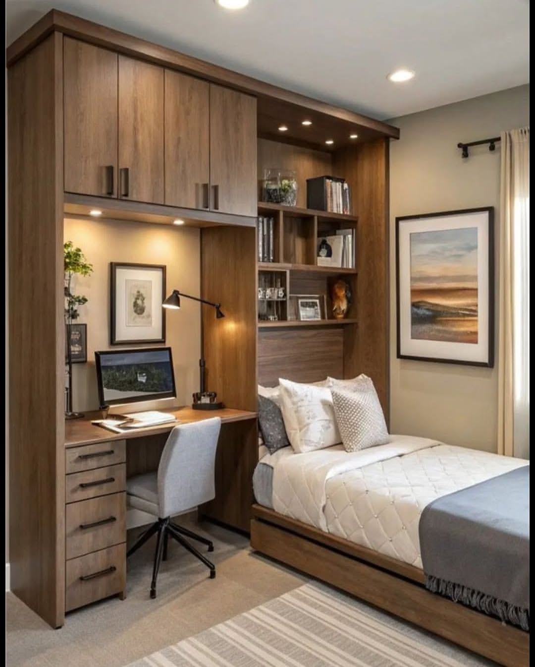 01-bedroom-organization-built-in-bed-desk-combo