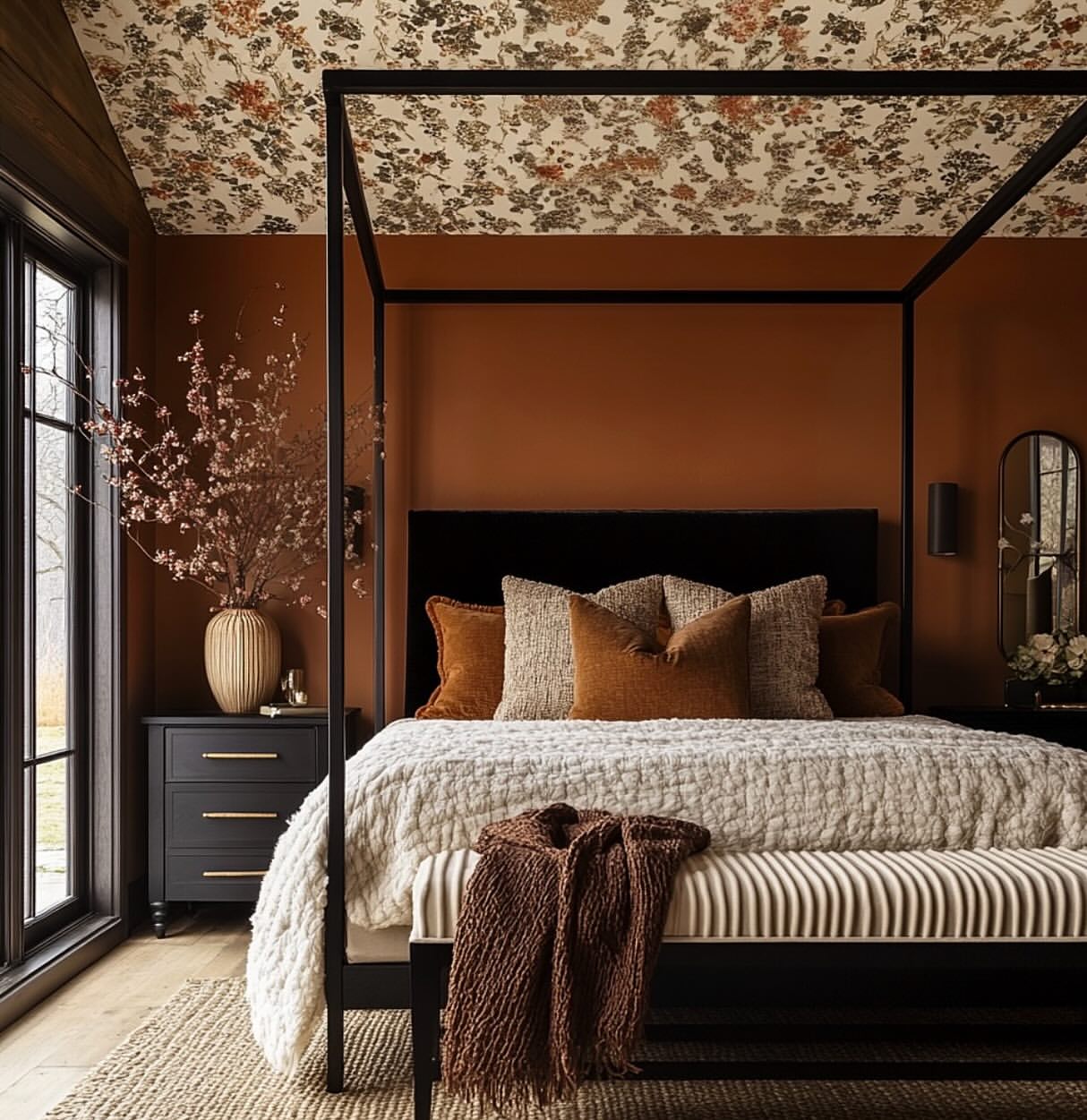 04-terracotta-walls-with-floral-ceiling