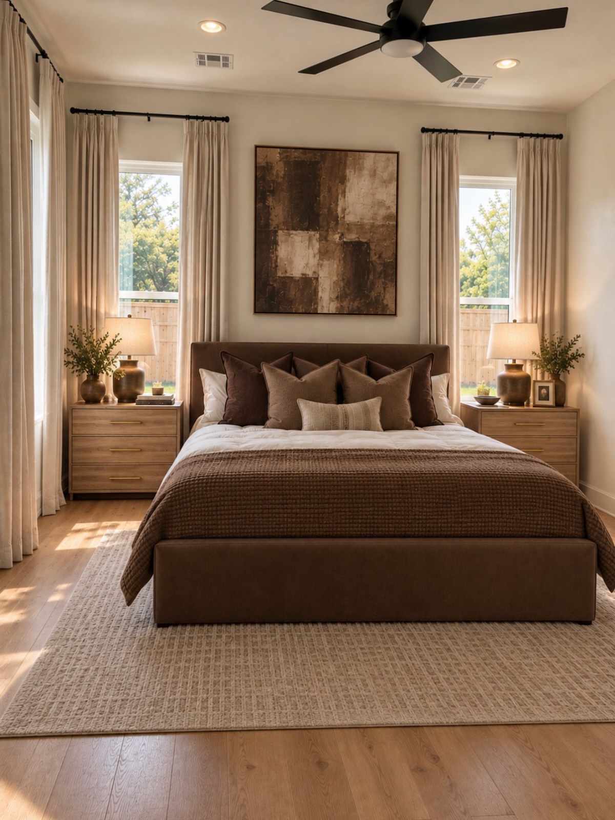 05-chocolate-upholstered-bed-with-cream-walls