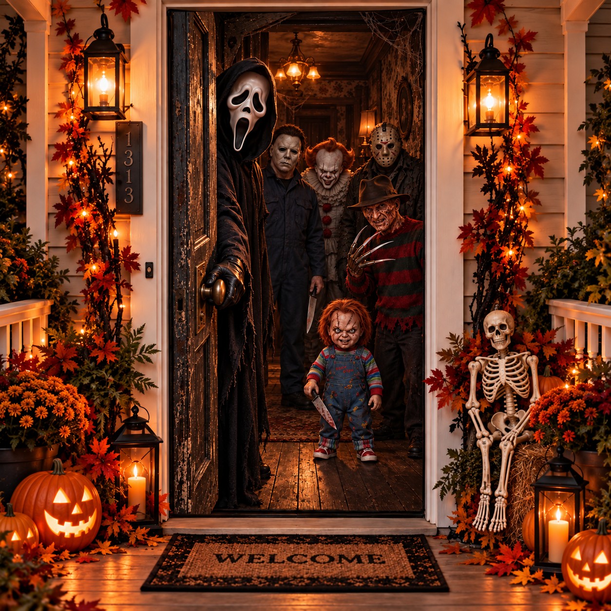 06-horror-movie-lineup-door-mural