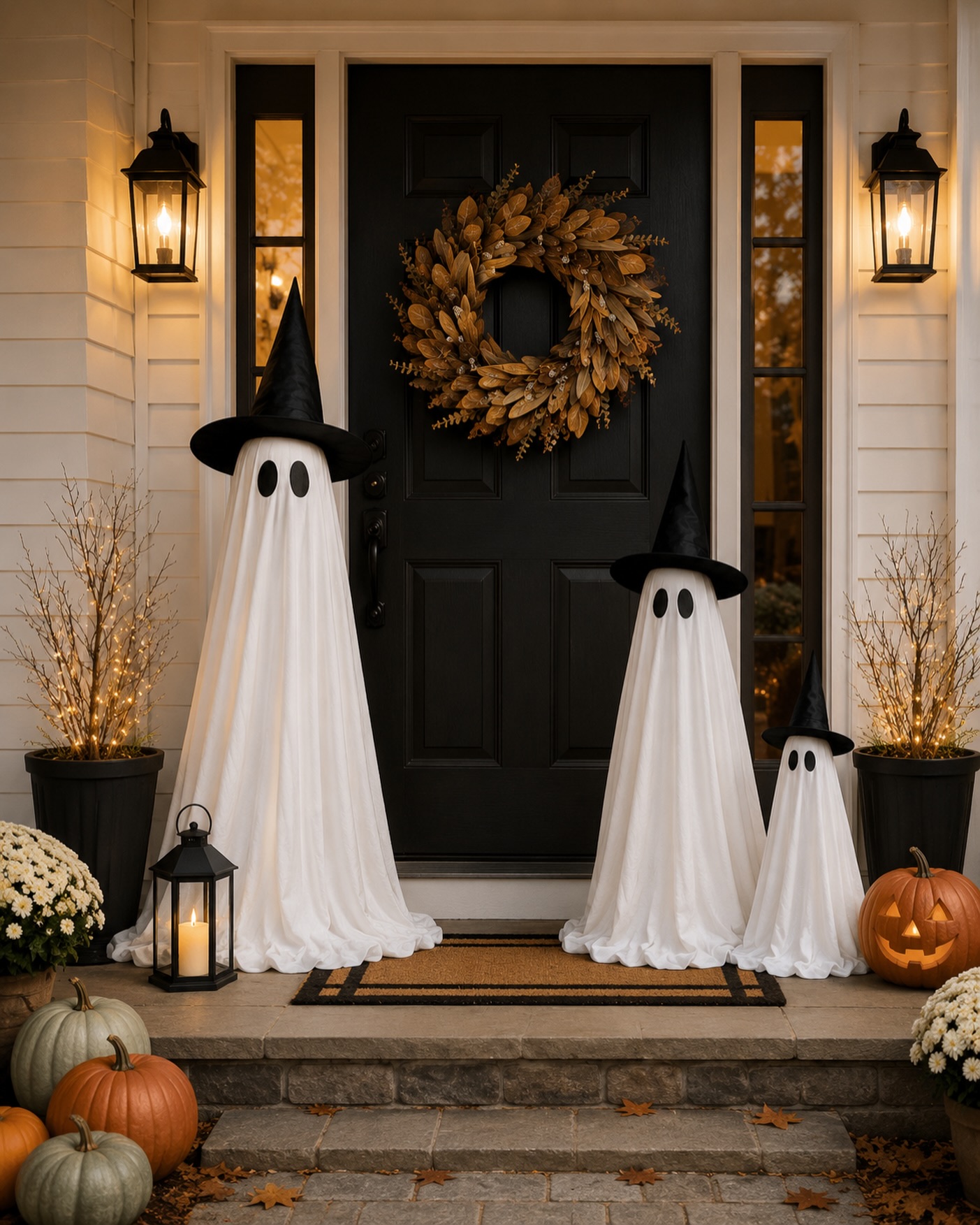 1-witch-hat-ghosts-with-lanterns-and-mums