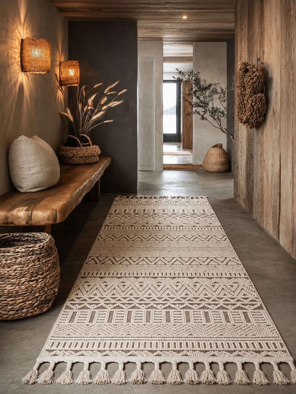 10-textured-cream-runner-concrete-boho-entryway