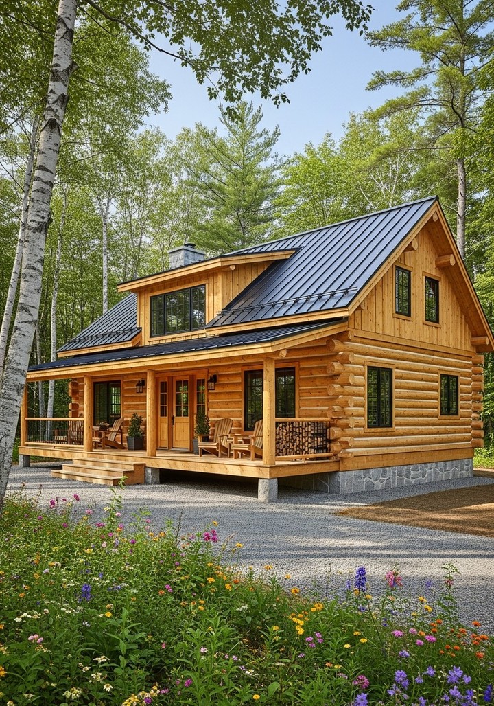 11-light-pine-log-cabin-wildflower-meadow-dark-metal-roof