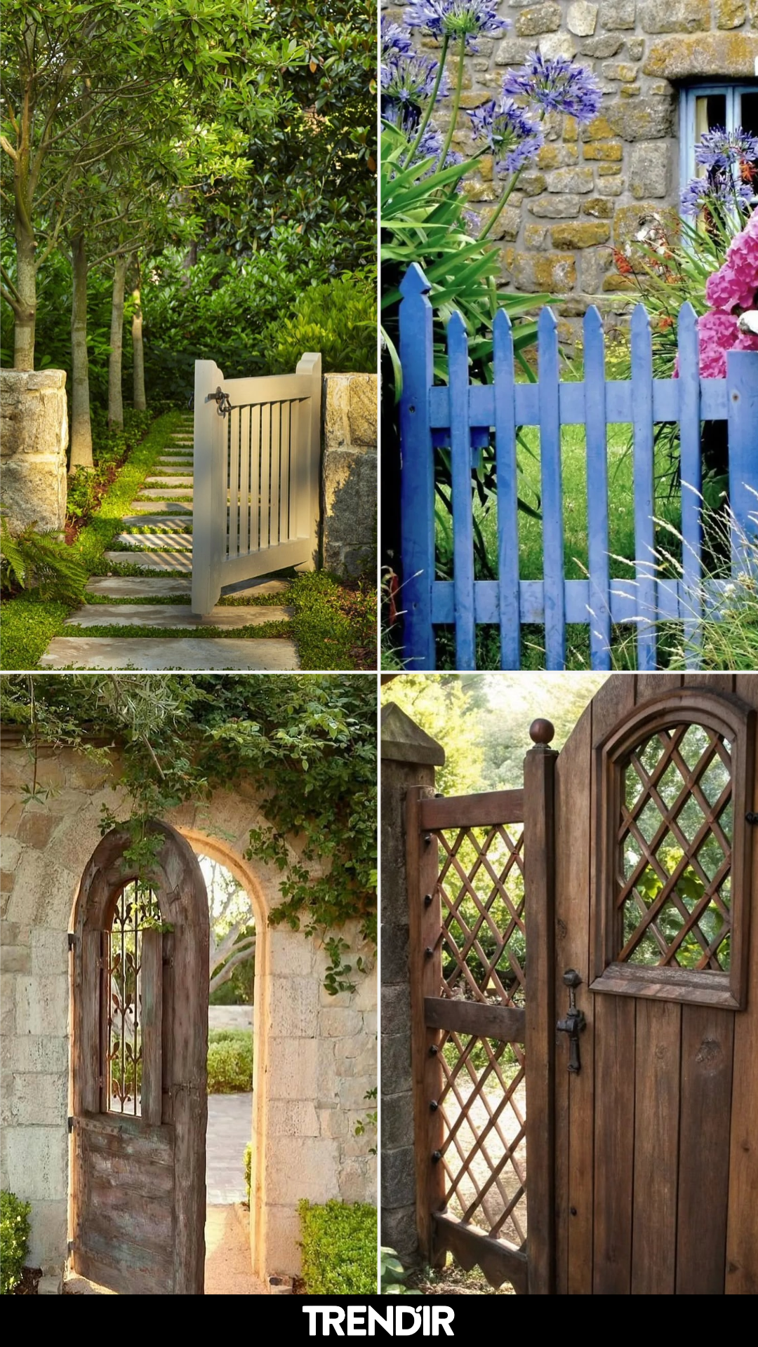Bohemian Garden Gate Ideas