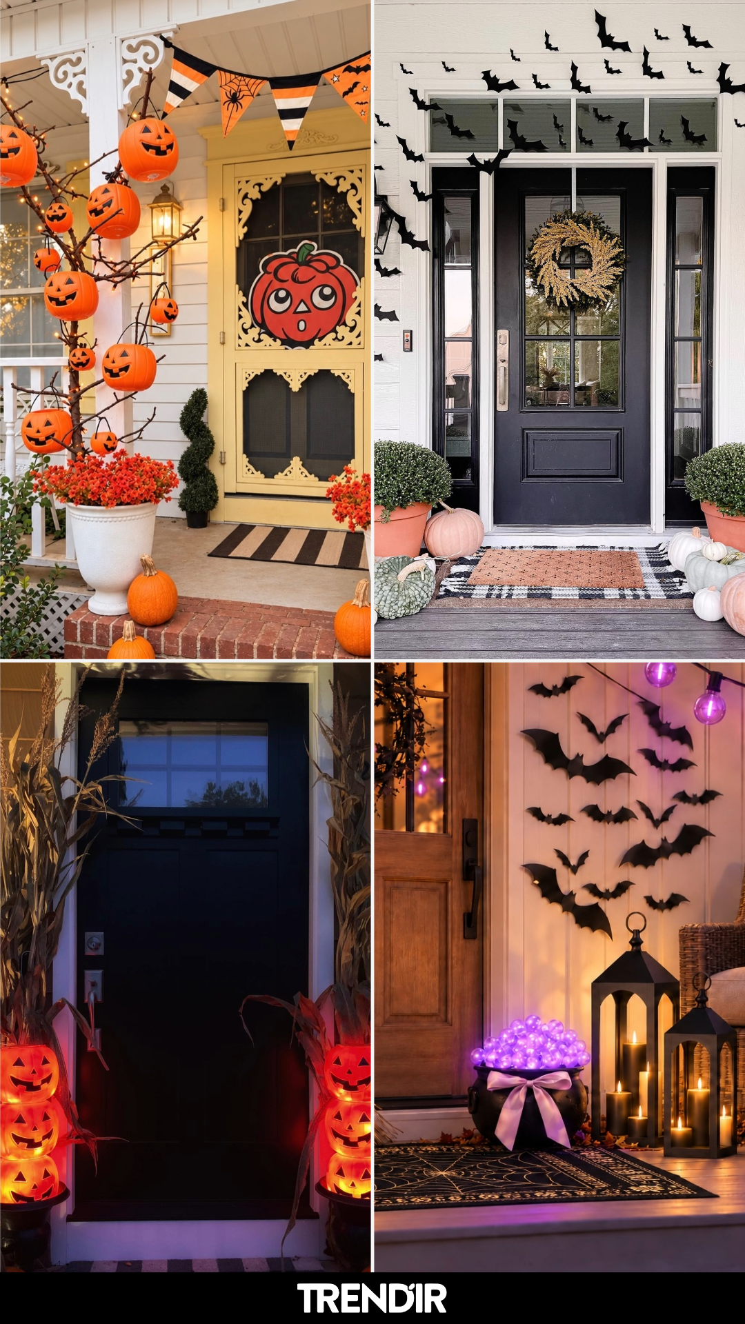 Small Front Porch Halloween Decor Ideas on a Budget