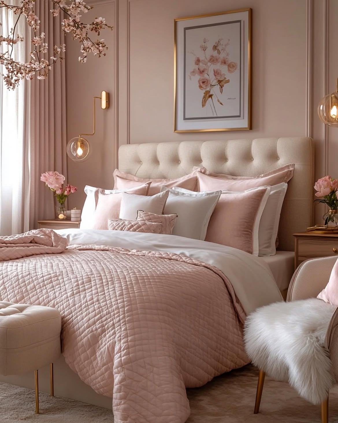blush-pink-bedroom-cherry-blossoms