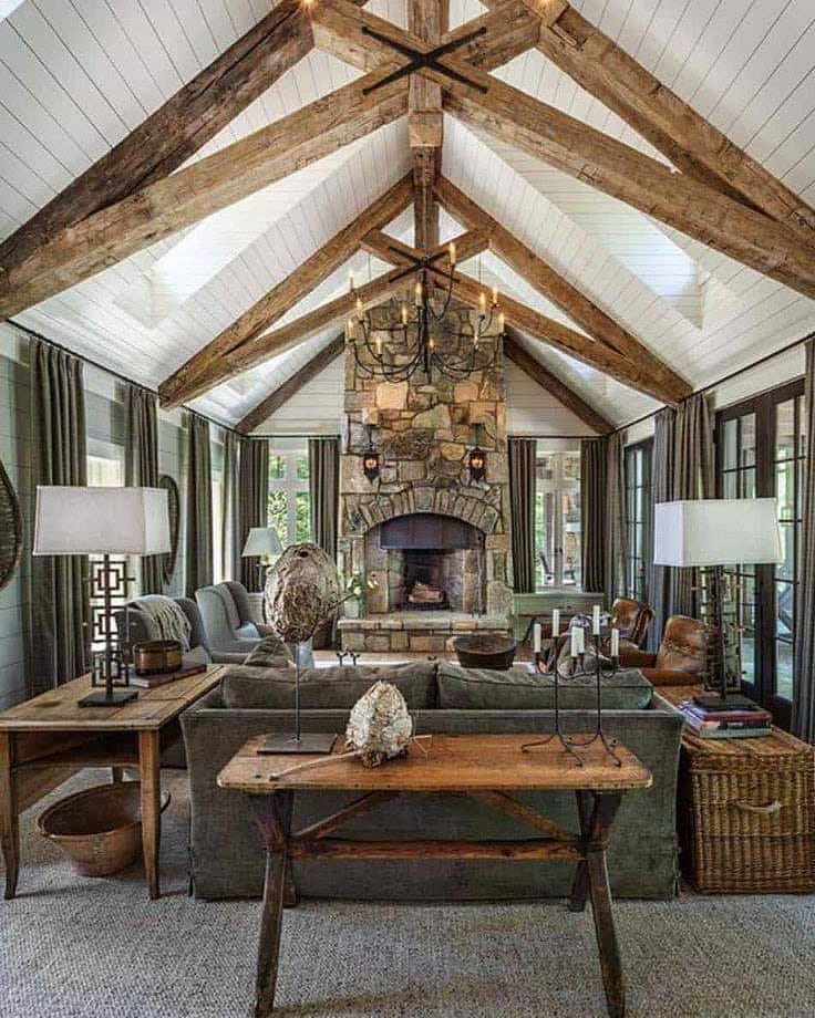 great-room-with-timber-trusses