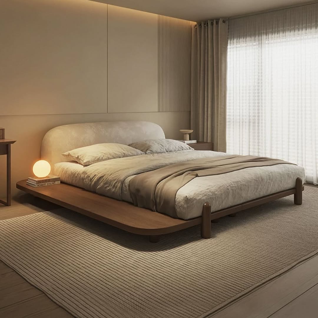 low-wood-platform-bed-with-rounded-headboard