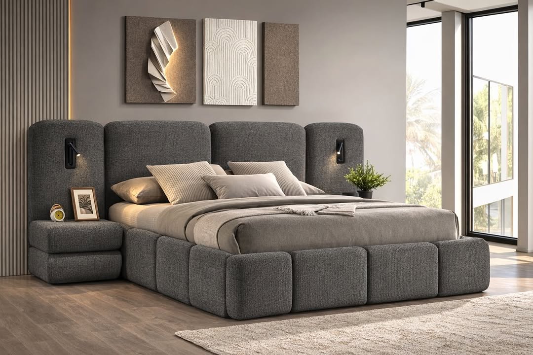 modern-pebble-headboard-with-reading-lights