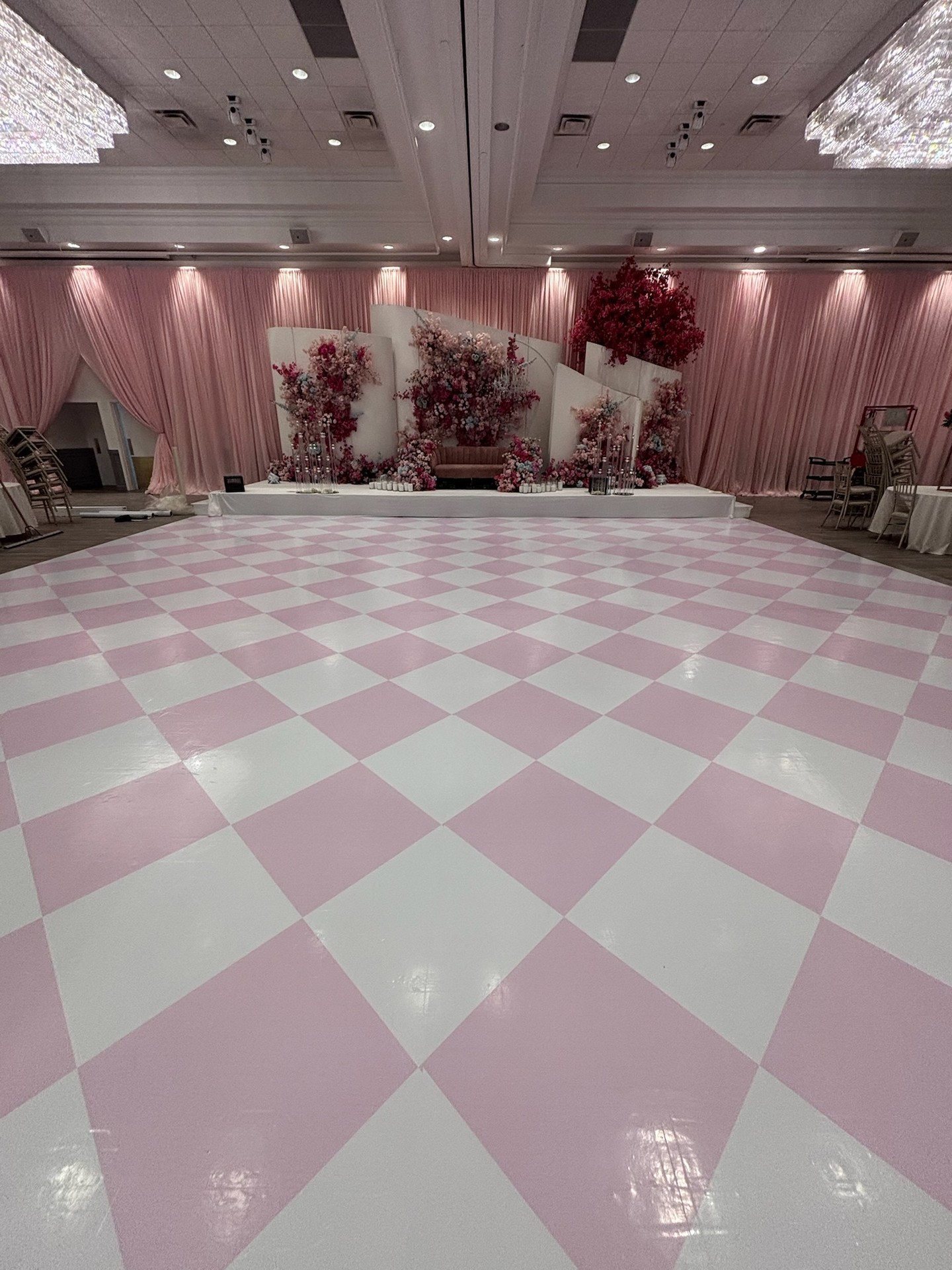 pink-checkered-ballroom-dance-floor
