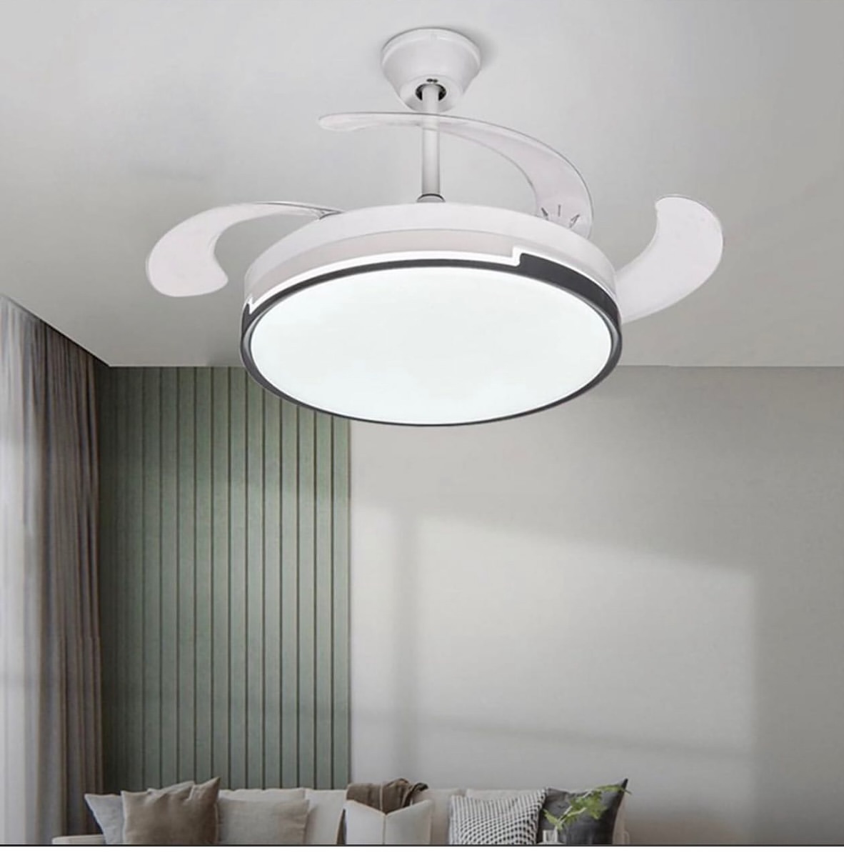 retractable-blade-led-chandelier-ceiling-fan