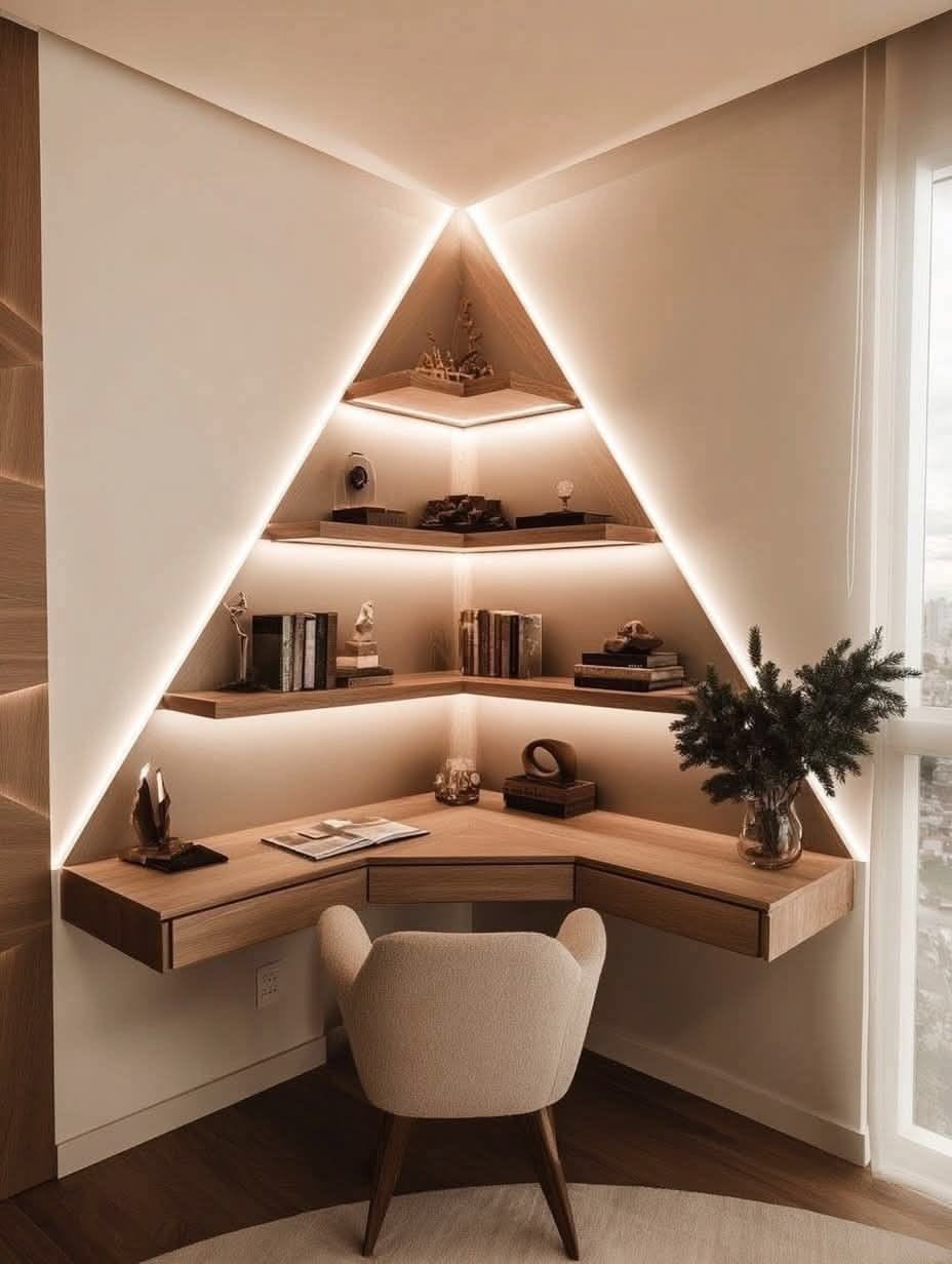 triangle-shelf-nook-corner-desk-with-glow-lighting-archoorgroup