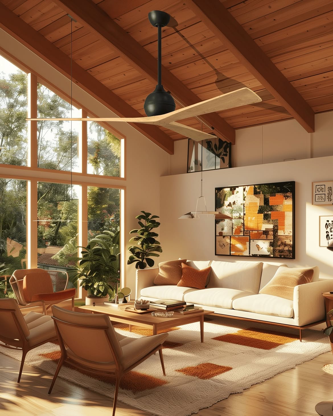 walnut-mid-century-ceiling-fan-wood-ceiling