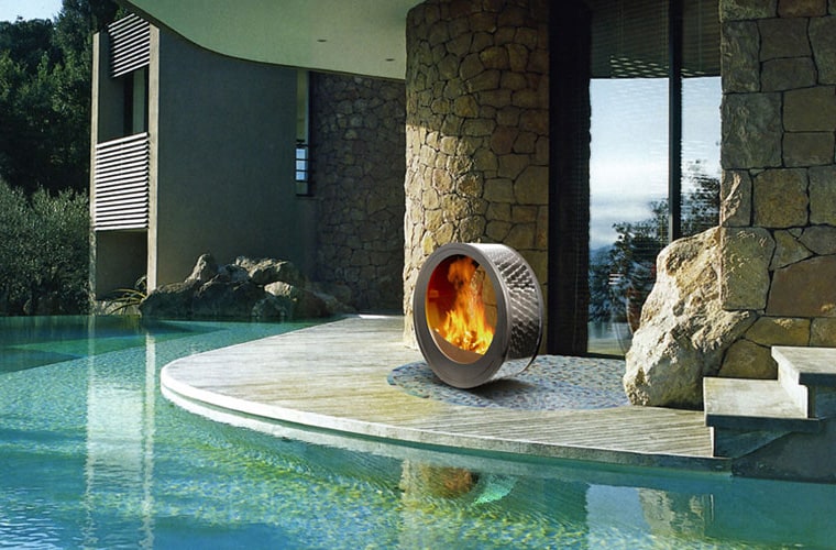 40 Metal Fire Pit Designs And Outdoor, Modern Stainless Steel Fire Pits