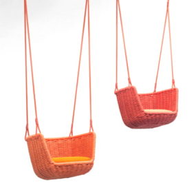 Suspended Garden Chair and Swing Seat by Paola Lenti