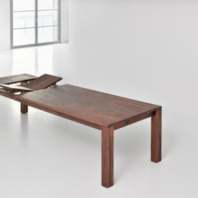 Solid Wood Extending Dining Table by Vitamin Design