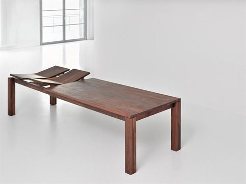 solid wood extending dining table vitamin design living 3