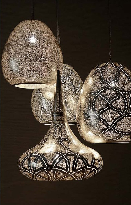 egyptian inspired lamp collection zenza 1
