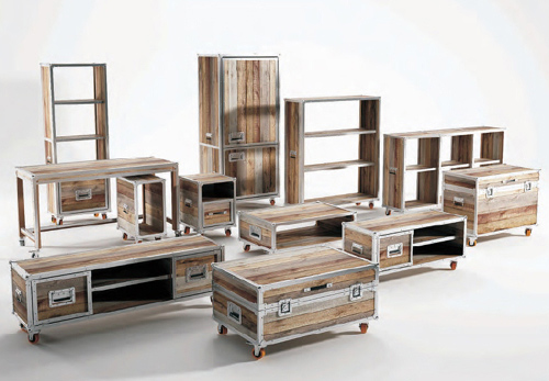 recycled teak wood furniture karpenter roadie 1 Recycled Teak Wood Furniture by Karpenter   Roadie