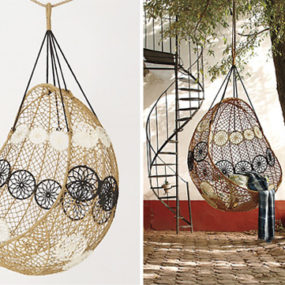Knotted Hanging Chair Melati by Anthropologie