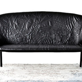 Creative Leather Sofa Design by Moroso – Doodle couch