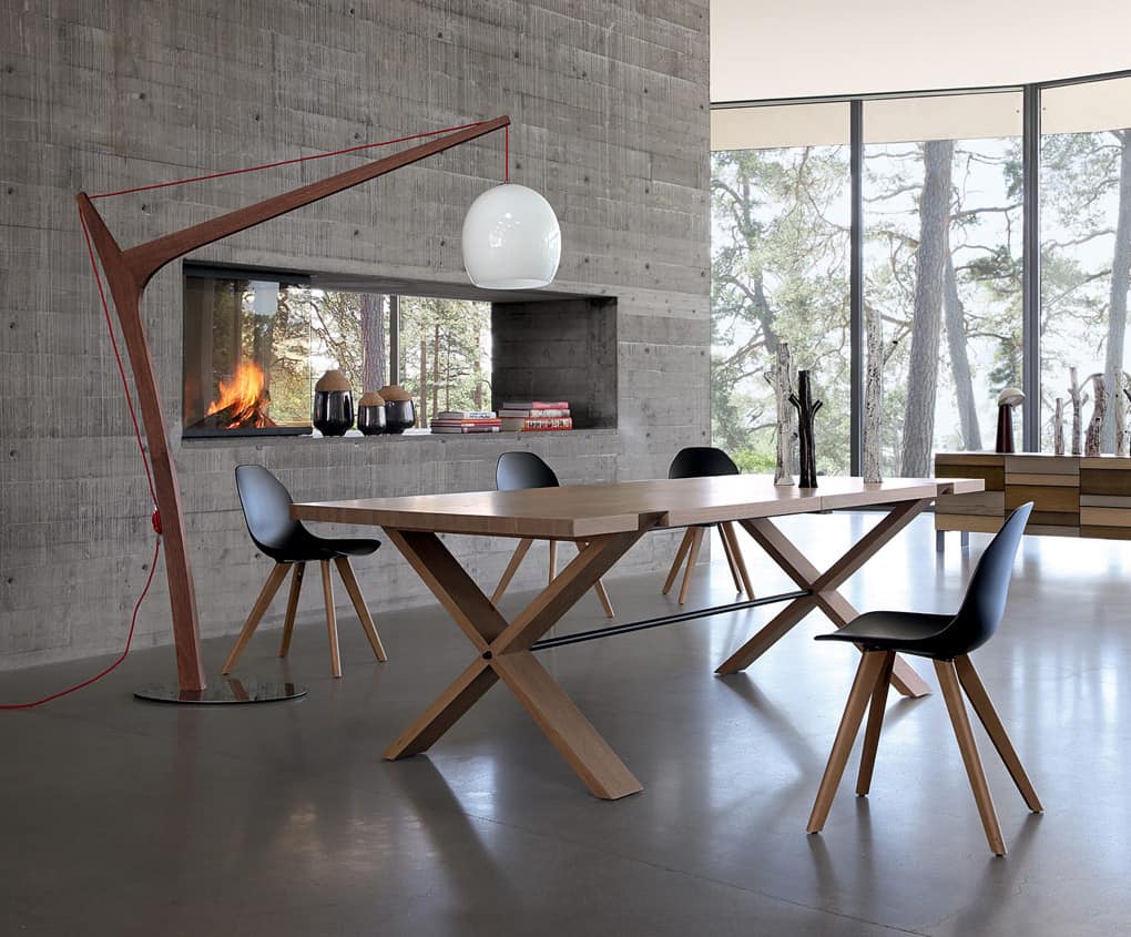 Large Wooden Dining Table Oxymore from Roche Bobois