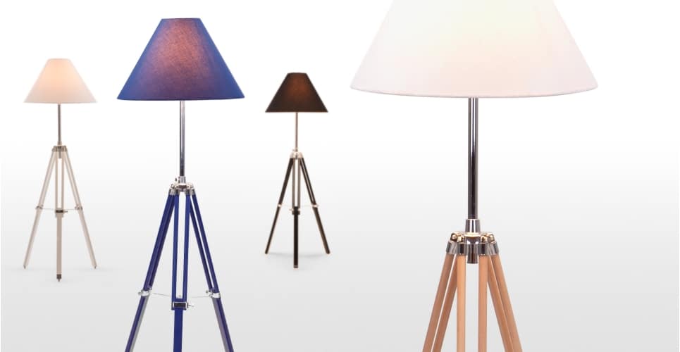 chic tripod floor lamps from made 9