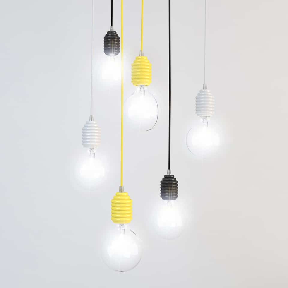 2 Irregolare Suspension Lights With 2 Stories to Tell
